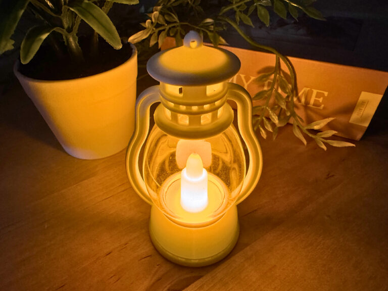 The ¥110 Lantern Light from Seria That Became My Son’s Nightlight