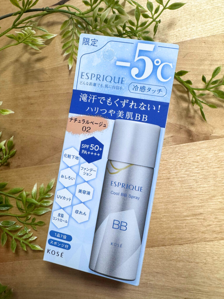 KOSÉ ESPRIQUE Cool BB Spray: Testing a -5°C Foundation for Nagoya’s Heat